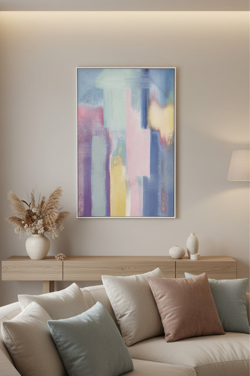 Water Colour Effect Wall Art | Astratto