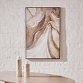 Neutral Abstract Textured Wall Art | Astratto