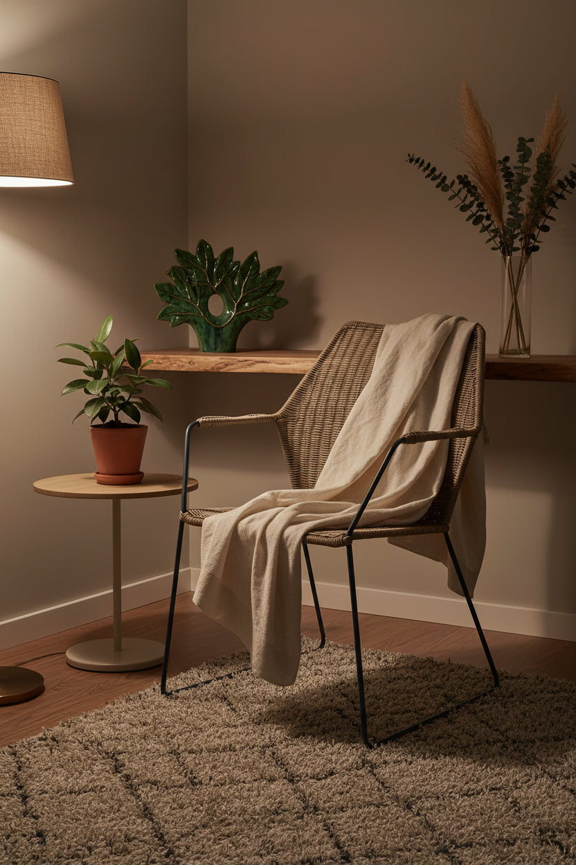 Manado Natural Washed Rattan Chair