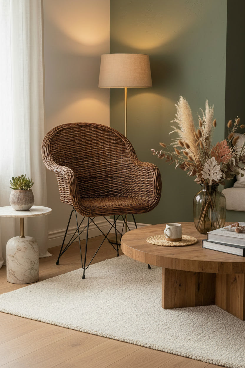 Manado Dark Rattan Chair