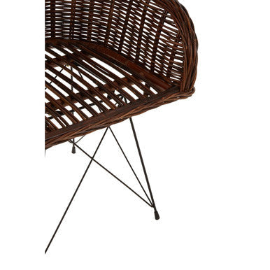 Manado Dark Rattan Chair