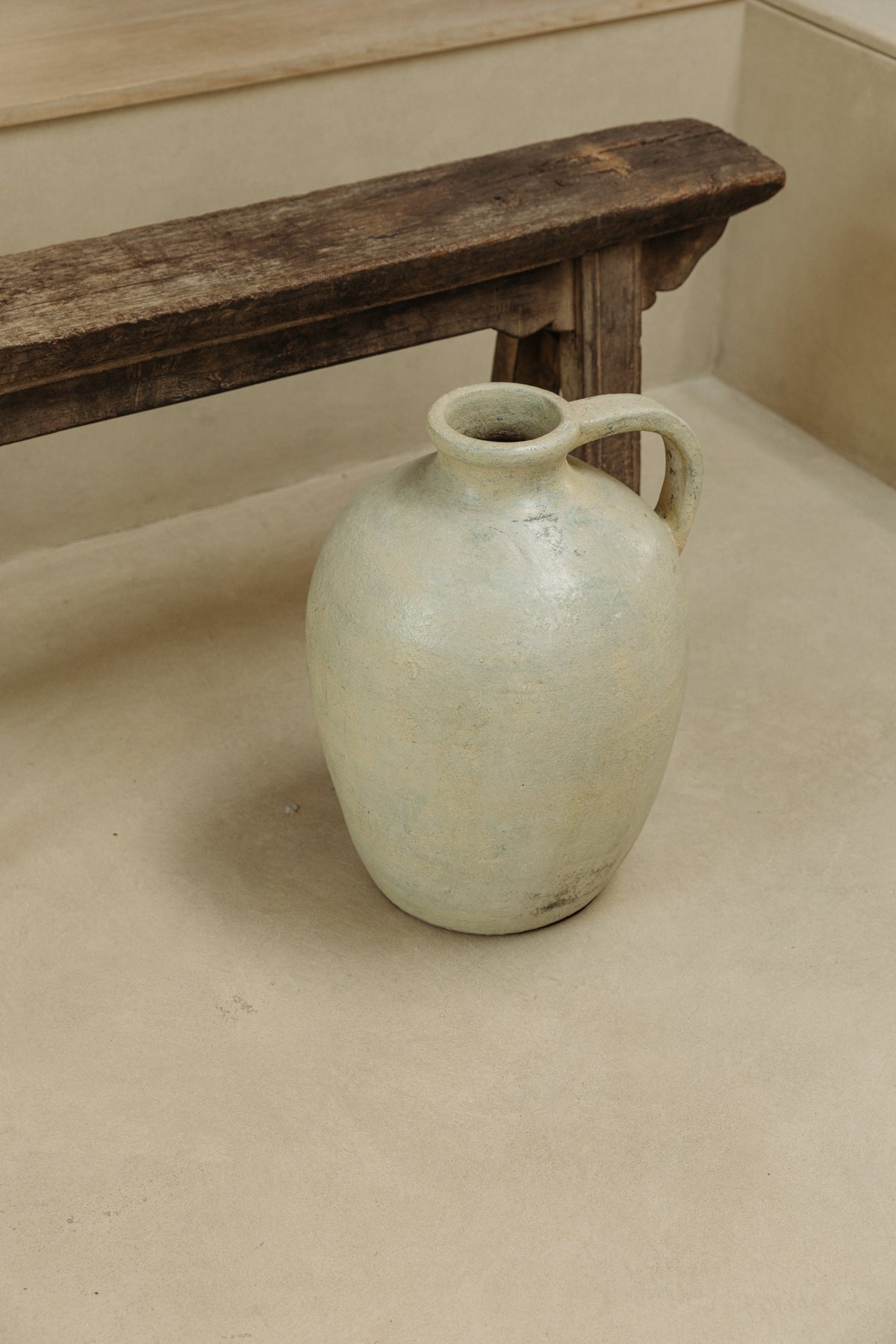 Light Green Indonesian Vase 35