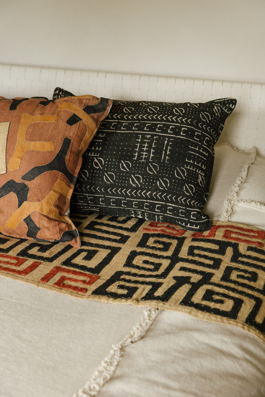 Kuba Cloth Cushion - 64.4