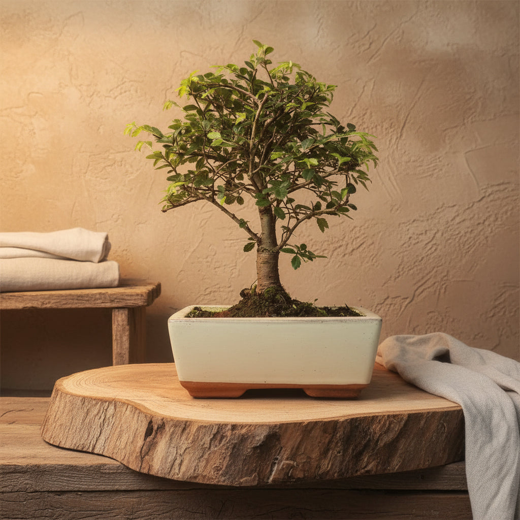 Chinese Elm (Ulmus Parvifolia) Bonsai Tree | Broom | In 15cm Pot