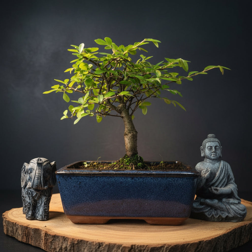 Chinese Elm (Ulmus Parvifolia) Bonsai Tree | Broom | In 15cm Pot