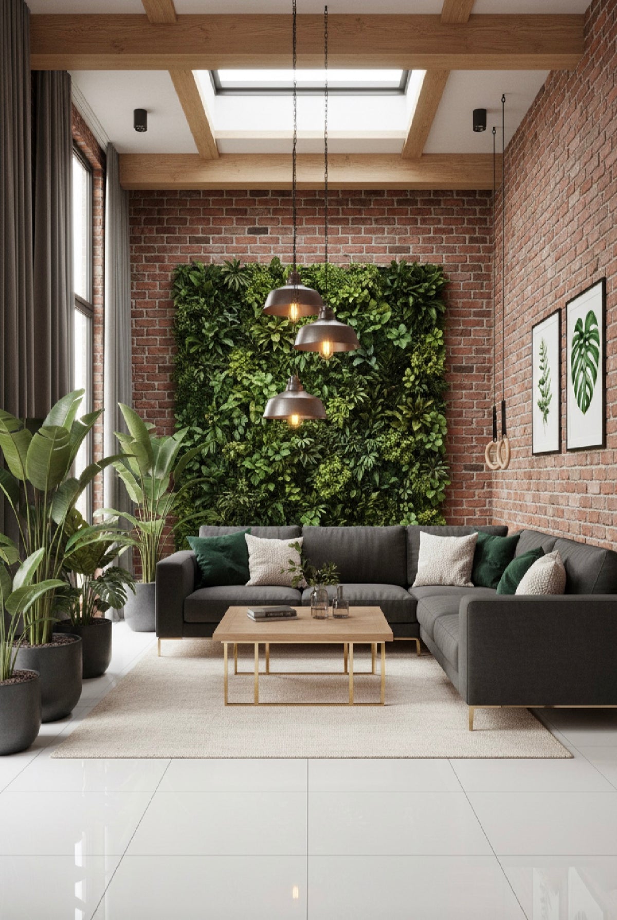 Frameless Living Wall System