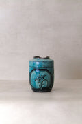 Vintage Emerald Green Pot - No 6