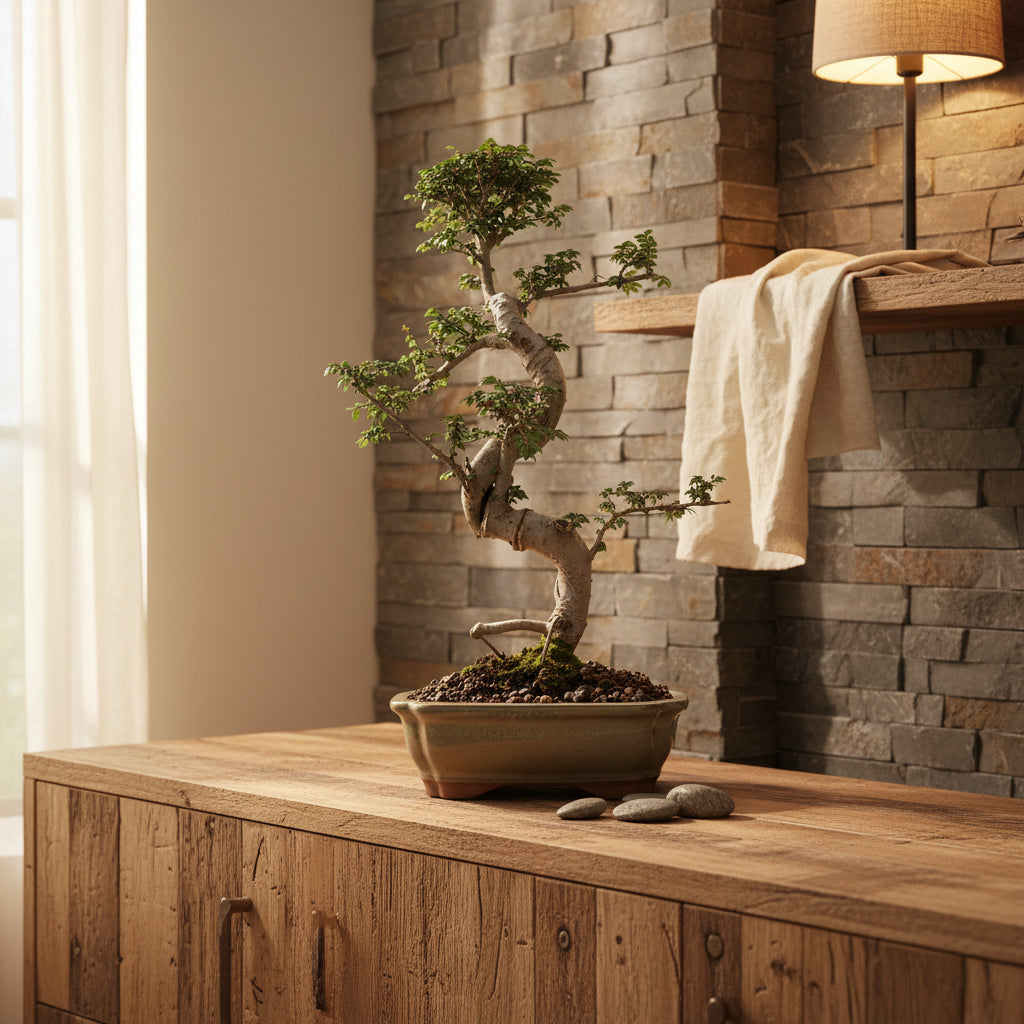 Chinese Elm (Ulmus Parvifolia) Bonsai Tree | Shaped | In 18cm Pot