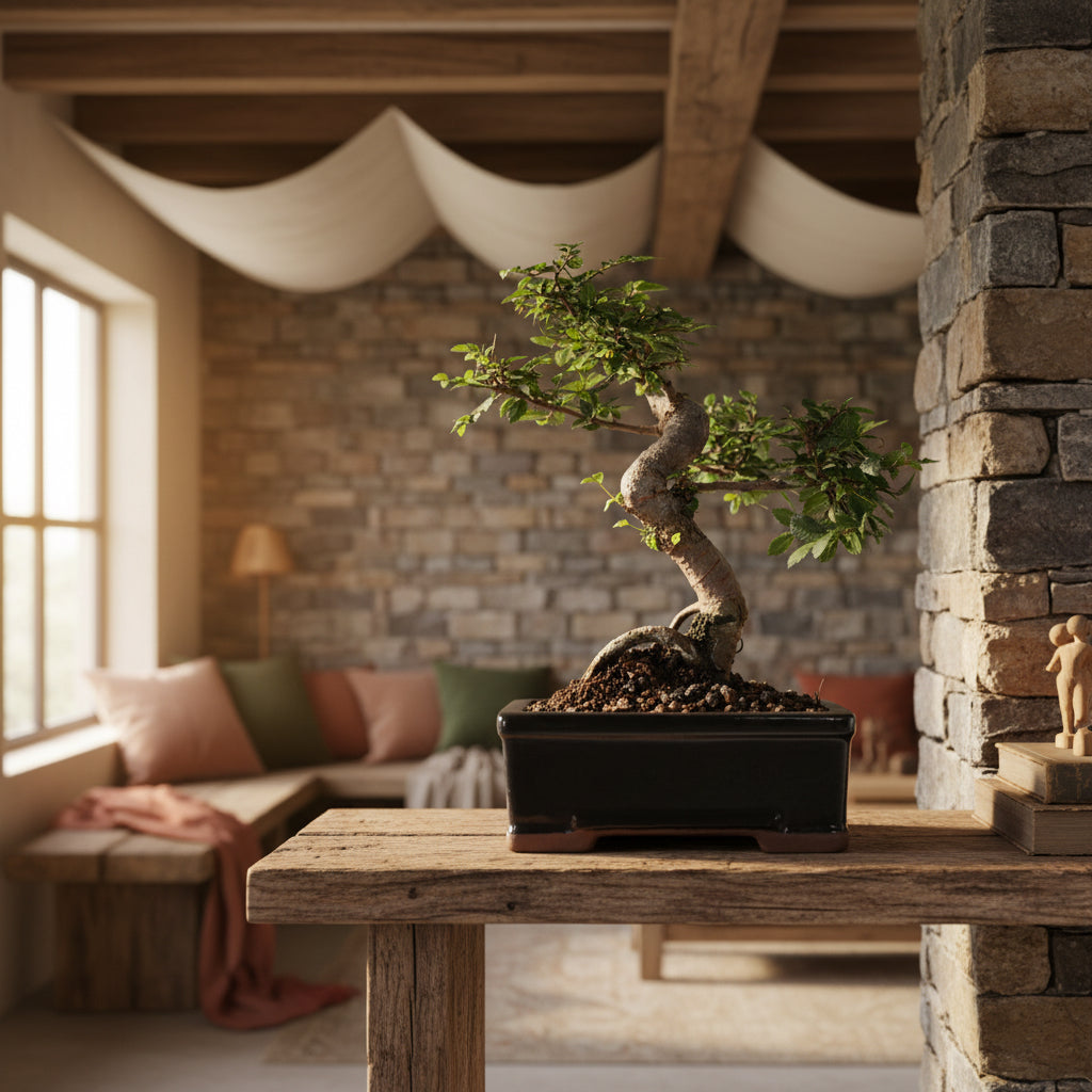 Chinese Elm (Ulmus Parvifolia) Bonsai Tree | Shaped | In 16cm Pot