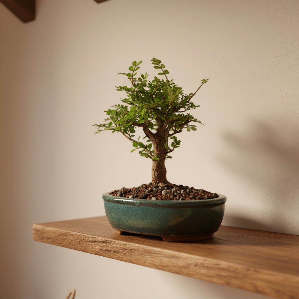 Chinese Pepper (Zanthoxylum Pipertum) Bonsai Tree | Broom | In 16cm Pot