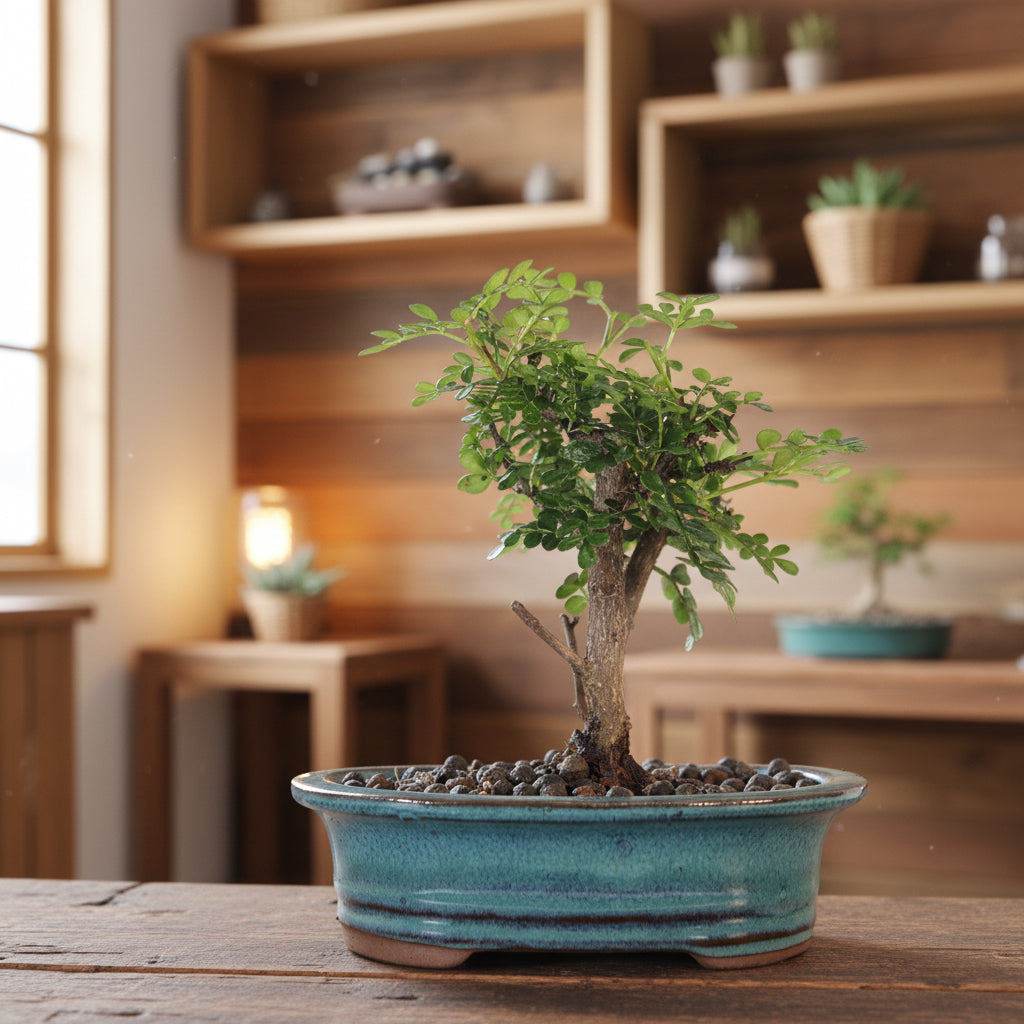 Chinese Pepper (Zanthoxylum Pipertum) Bonsai Tree | Broom | In 16cm Pot
