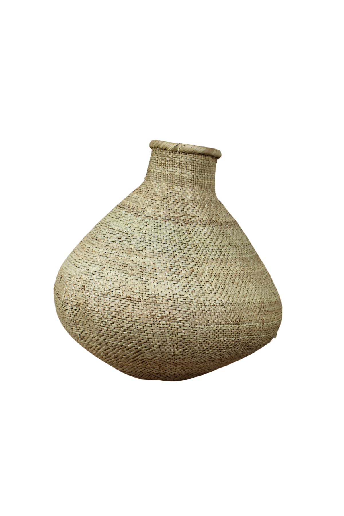Garlic Gourd woven basket - Zimbabwe - 18.1