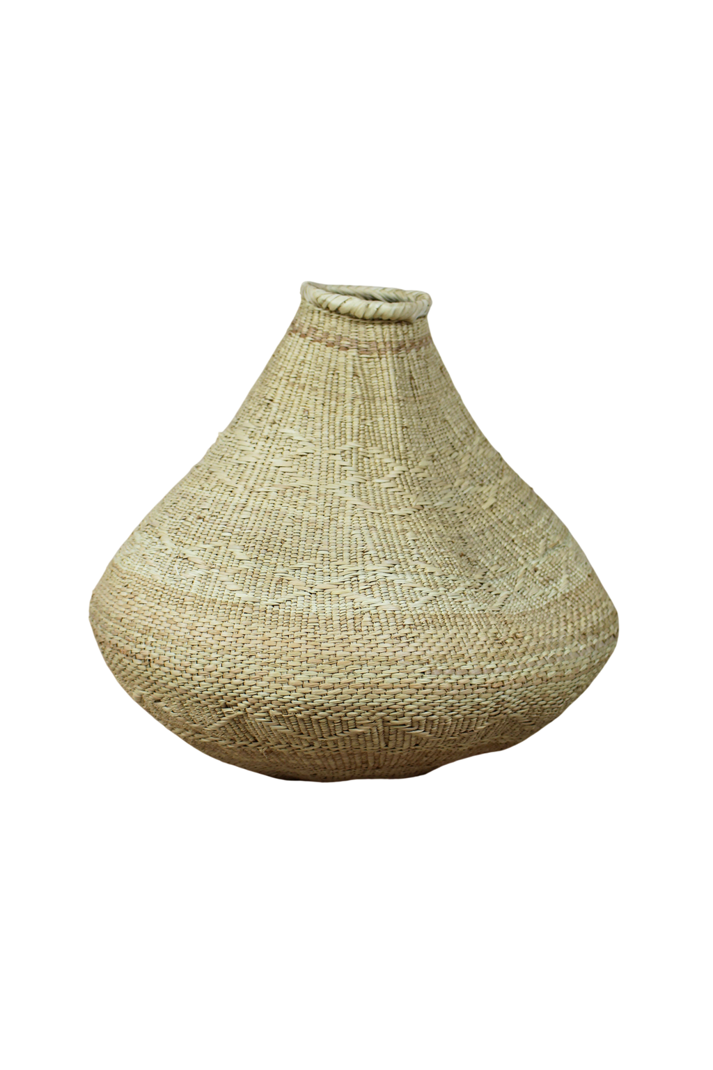 Garlic Gourd woven basket - Zimbabwe - 18.3