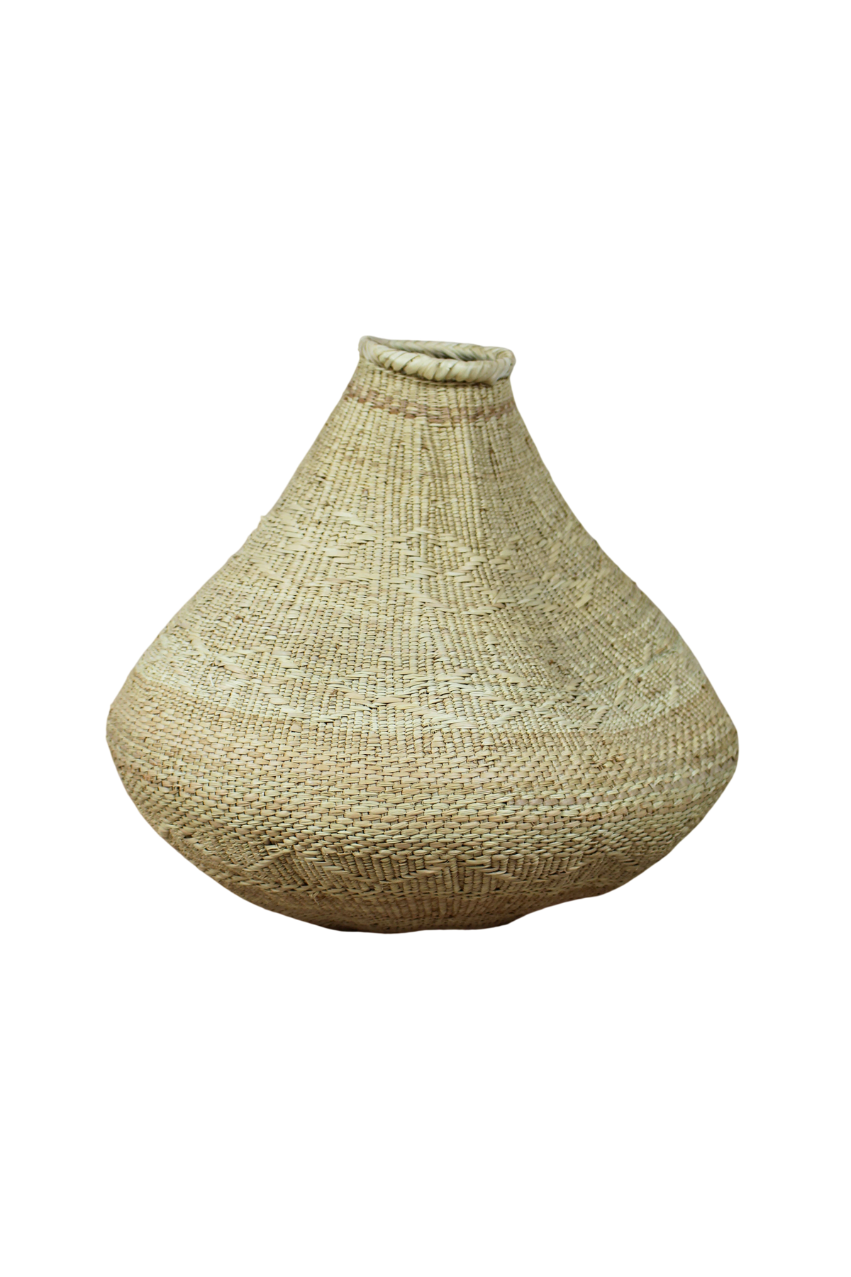 Garlic Gourd woven basket - Zimbabwe - 18.3
