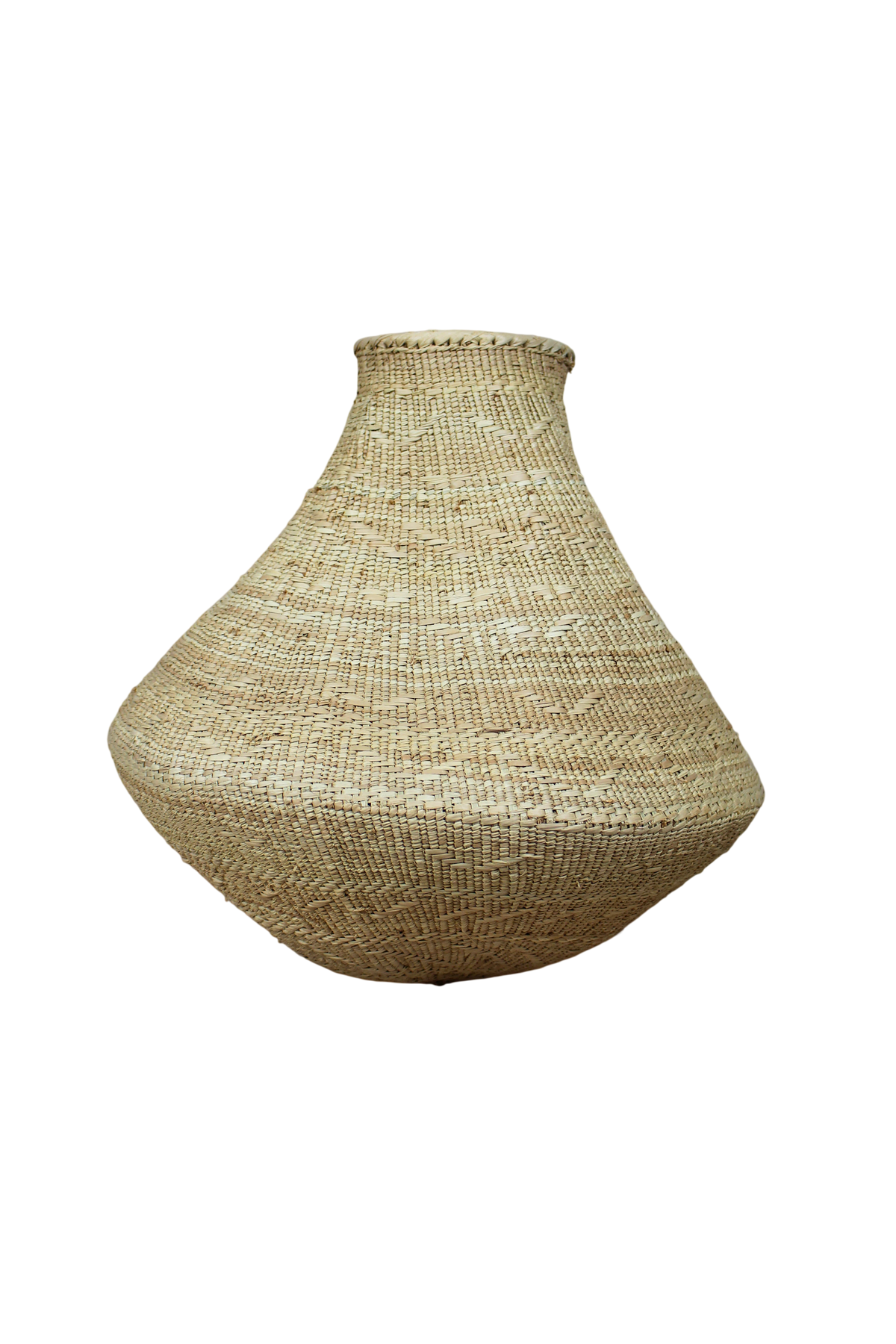 Garlic Gourd woven basket - Zimbabwe - 18.4