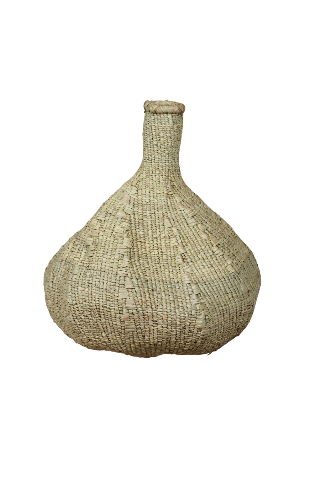 Garlic Gourd woven basket - Zimbabwe - 18.7
