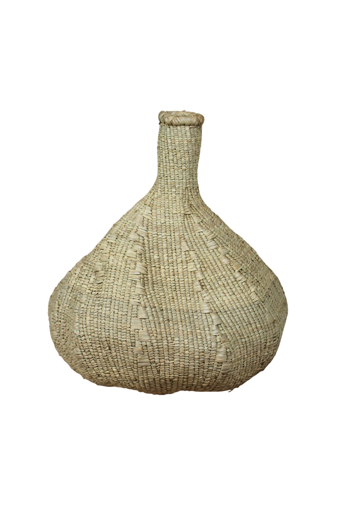 Garlic Gourd woven basket - Zimbabwe - 18.7