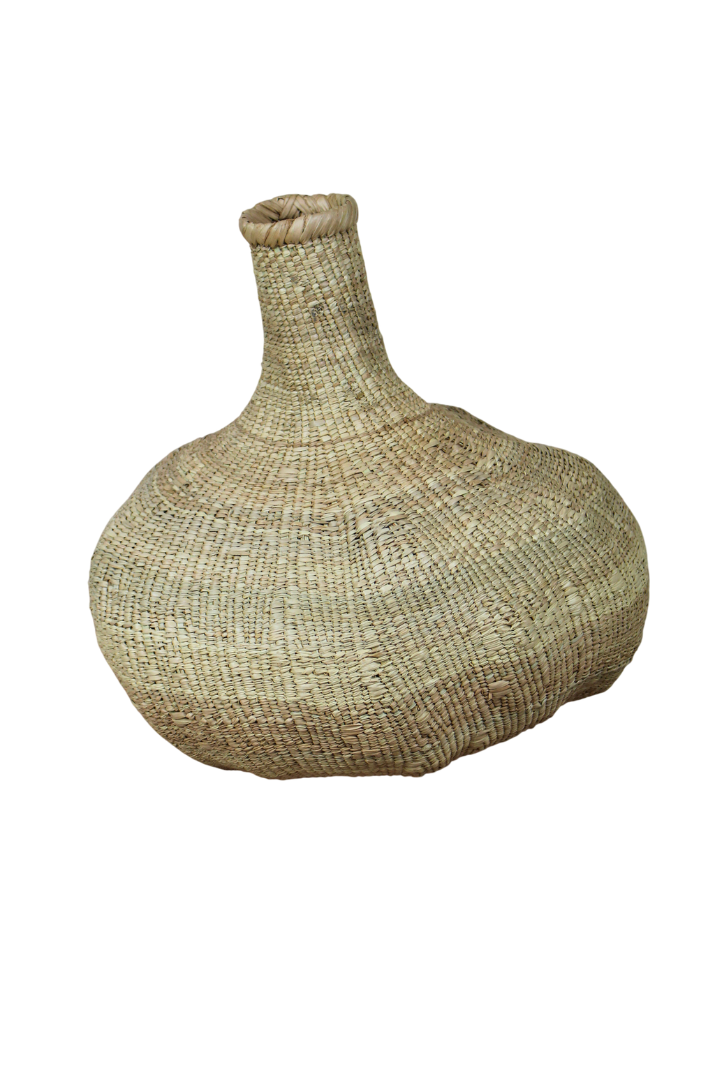 Garlic Gourd woven basket - Zimbabwe - 18.8