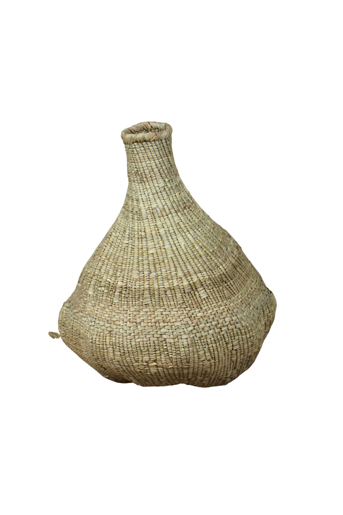 Garlic Gourd woven basket - Zimbabwe - 18.10