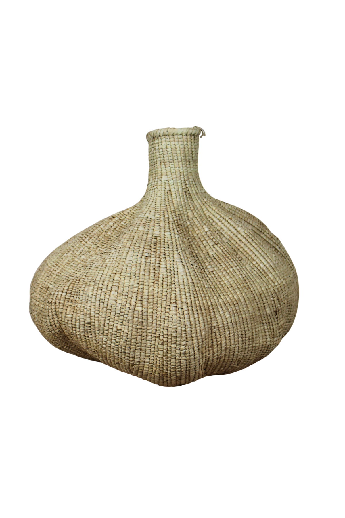 Garlic Gourd woven basket - Zimbabwe - 18.12