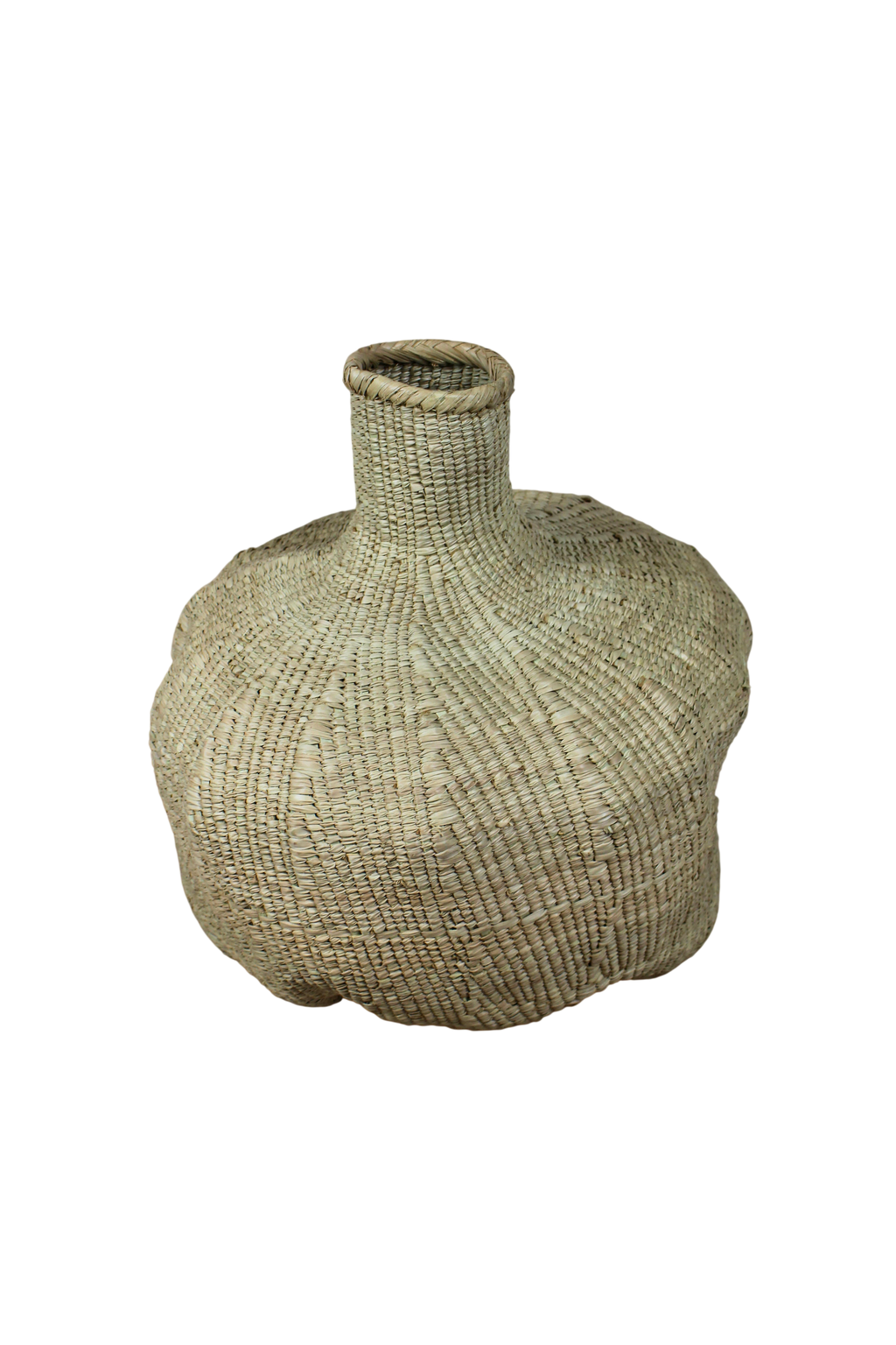 Garlic Gourd woven basket - Zimbabwe - 18.16