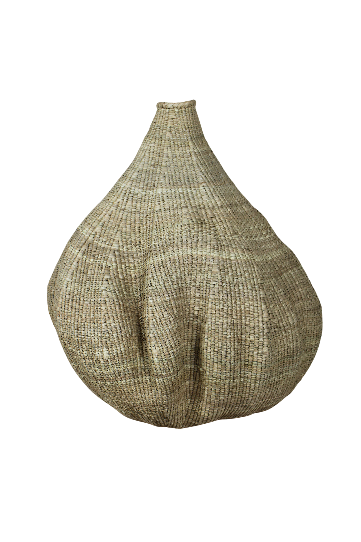 Garlic Gourd woven basket - Zimbabwe - 18.18