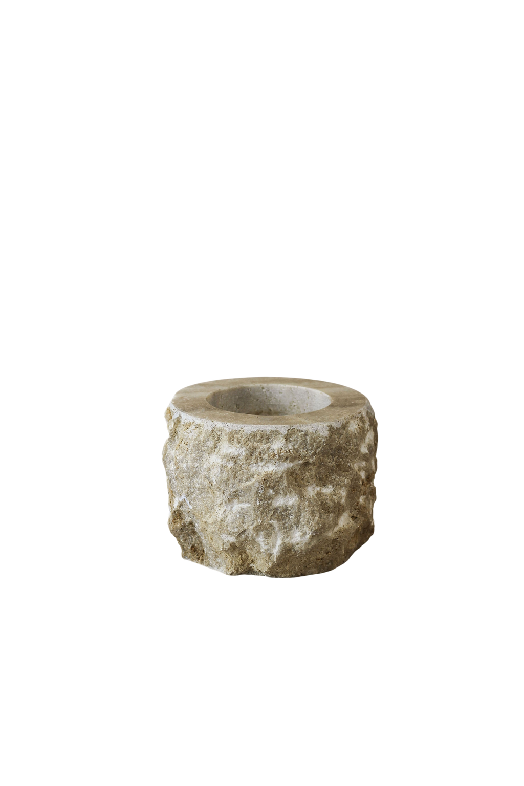 Rough Cut Onyx Candleholder XL 14.1