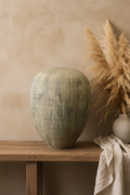 Rustic Glazed Brown XL Indonesian Pot No 32