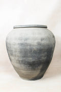 Vintage Textured Grey Pot - VT13