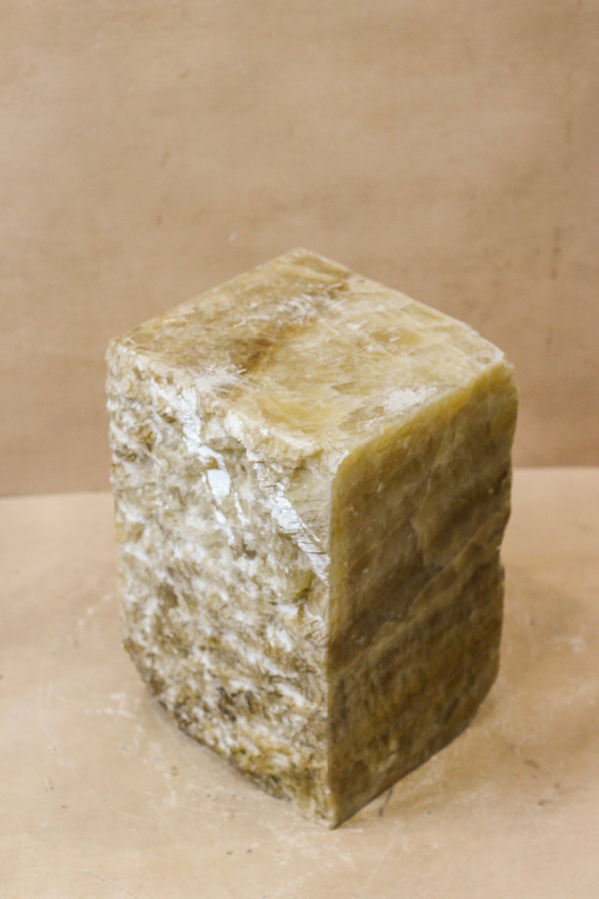 Onyx Side Table Pedestal Raw - Solid - No 4