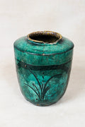Vintage Emerald Green Pot - EGP 15