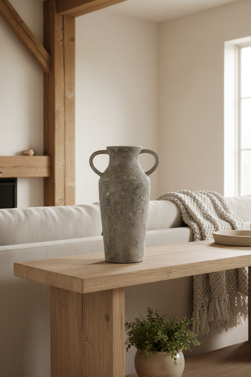 Rustic Tall Indonesian Pot No 38