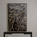 Canvas Black and Gold Wall Art | Astratto