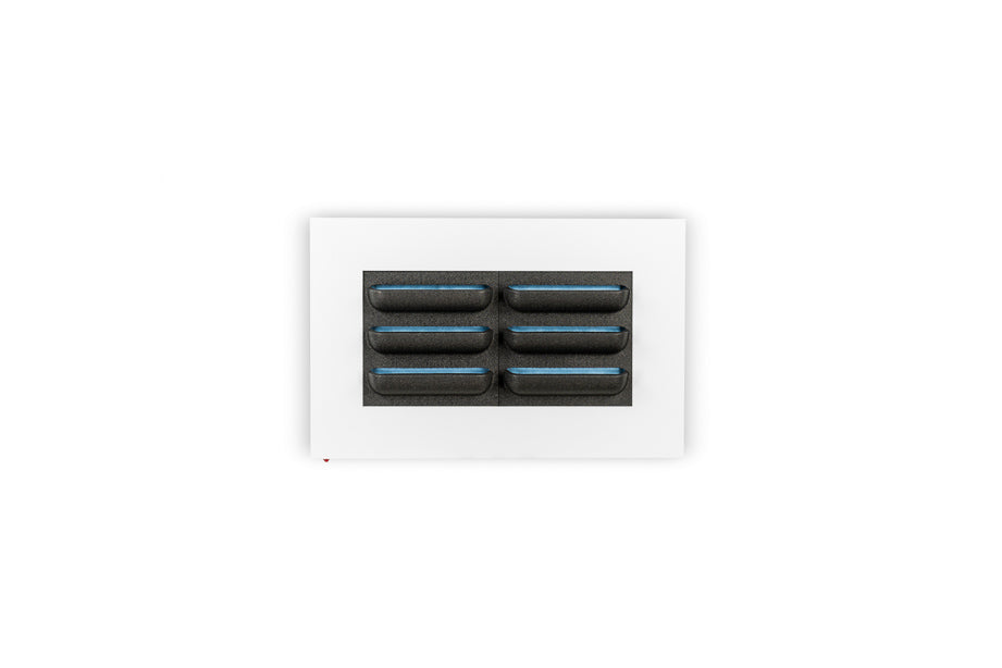 Living Wall Picture Frame | White | 112cm | Self-Watering | No Plumbing Required