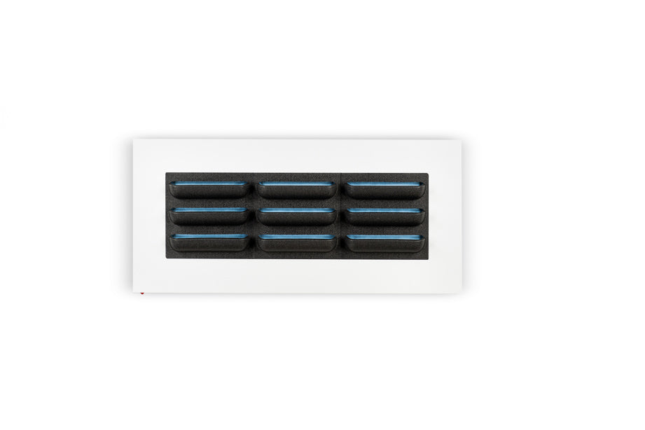 Living Wall Picture Frame | White | 152cm | Self-Watering | No Plumbing Required