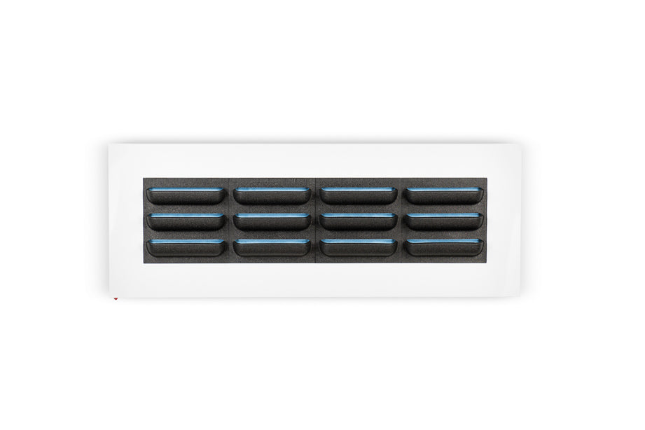 Living Wall Picture Frame | White | 192cm | Self-Watering | No Plumbing Required