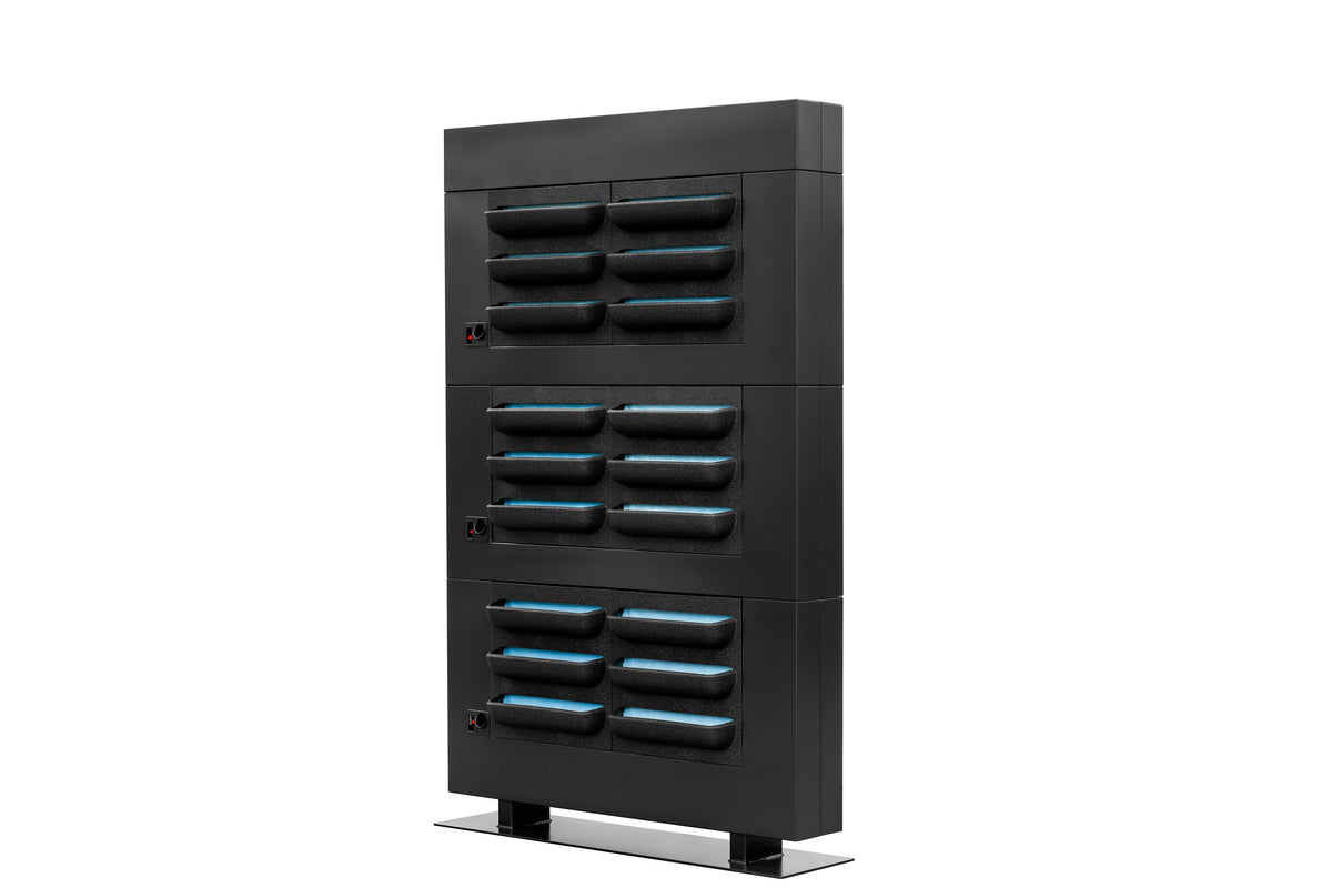 Freestanding Living Wall Divider | Black | 180.5cm | Self-Irrigating | No Electricity Required