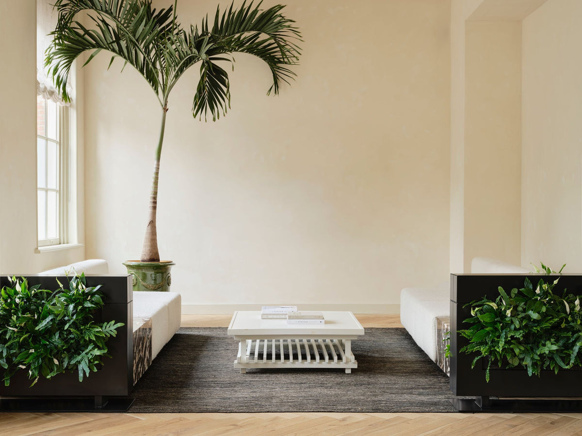 Freestanding Living Wall Divider | Black | 180.5cm | Self-Irrigating | No Electricity Required