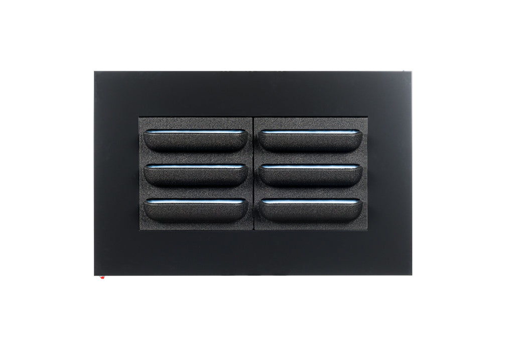 Living Wall Picture Frame | Black | 112cm | Self-Watering | No Plumbing Required