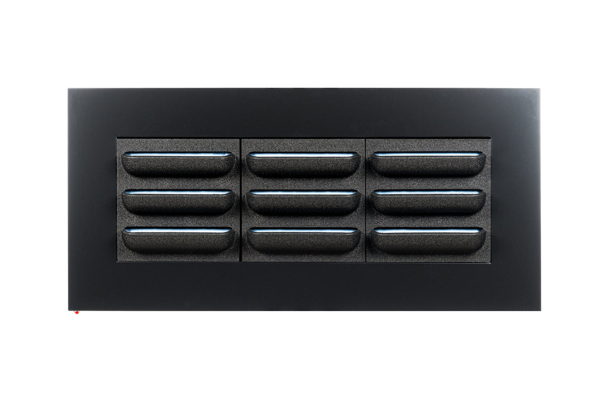 Living Wall Picture Frame | Black | 152cm | Self-Watering | No Plumbing Required
