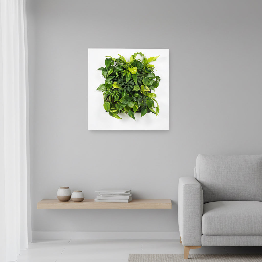 Living Wall Picture Frame | White | 72cm | Self-Watering | No Plumbing Required