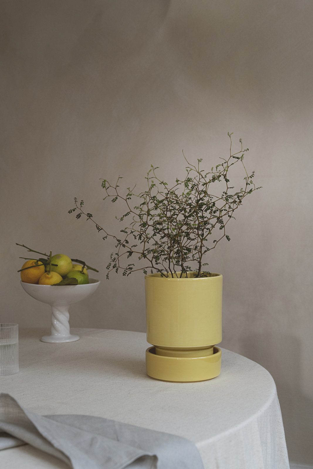 Hoff Plant Pot Glazed