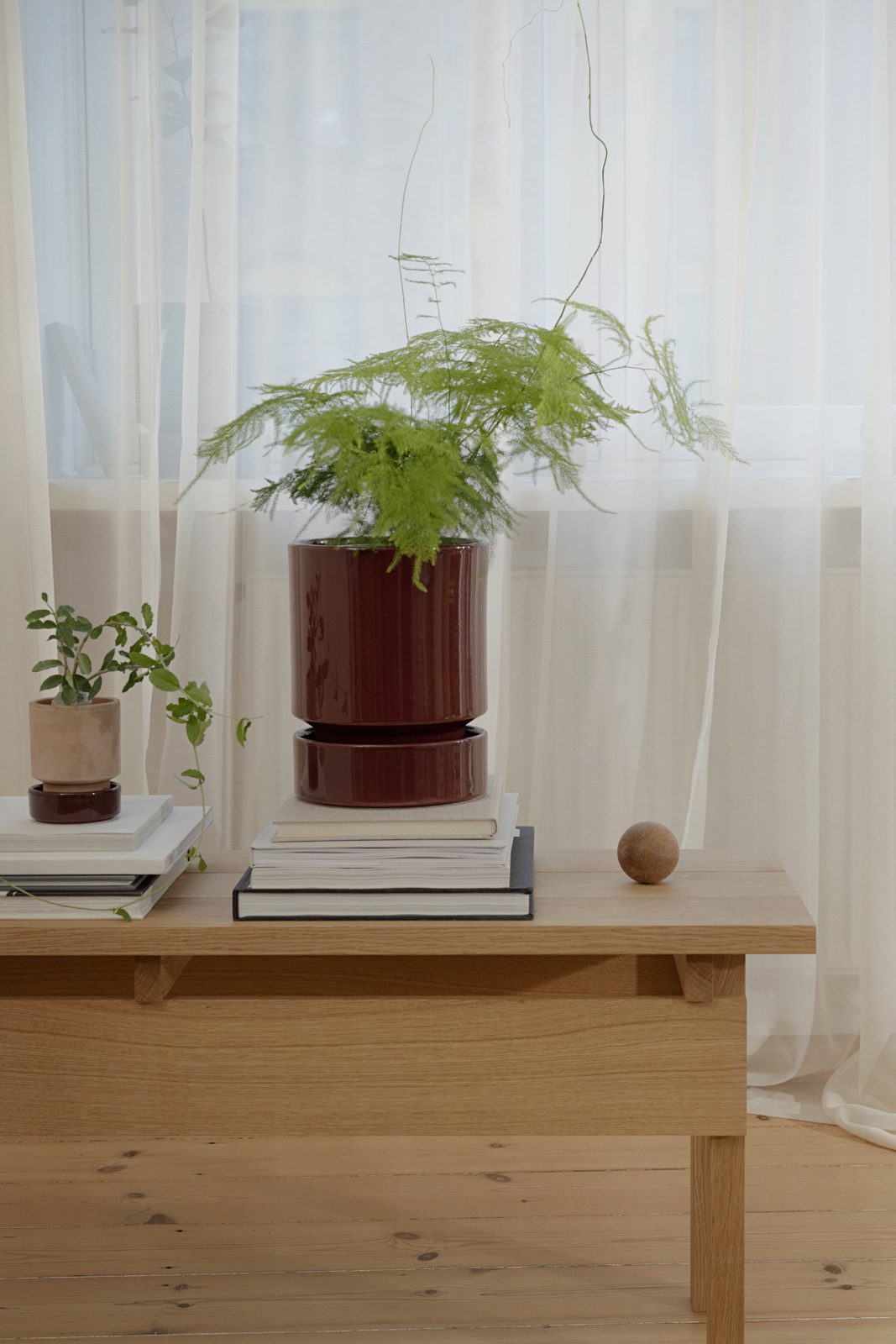 Hoff Plant Pot Glazed