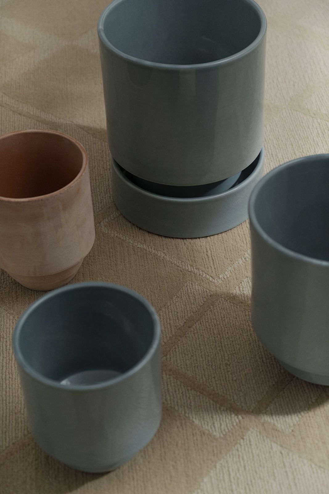 Hoff Plant Pot Glazed