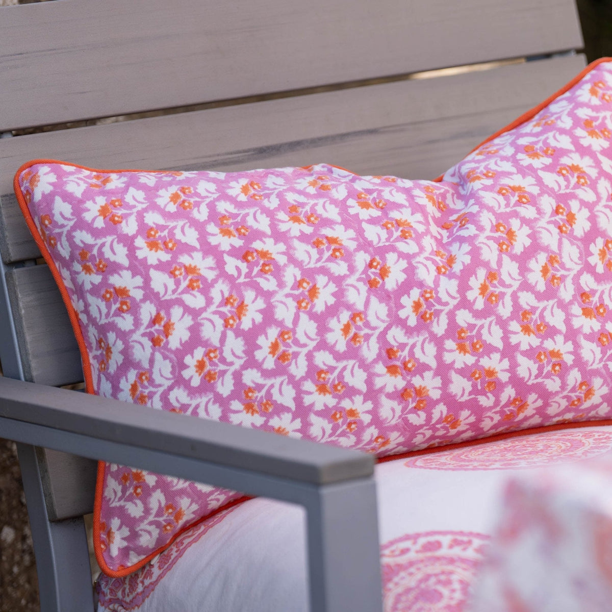 Cushion Cover – Burnt Spice Bloom