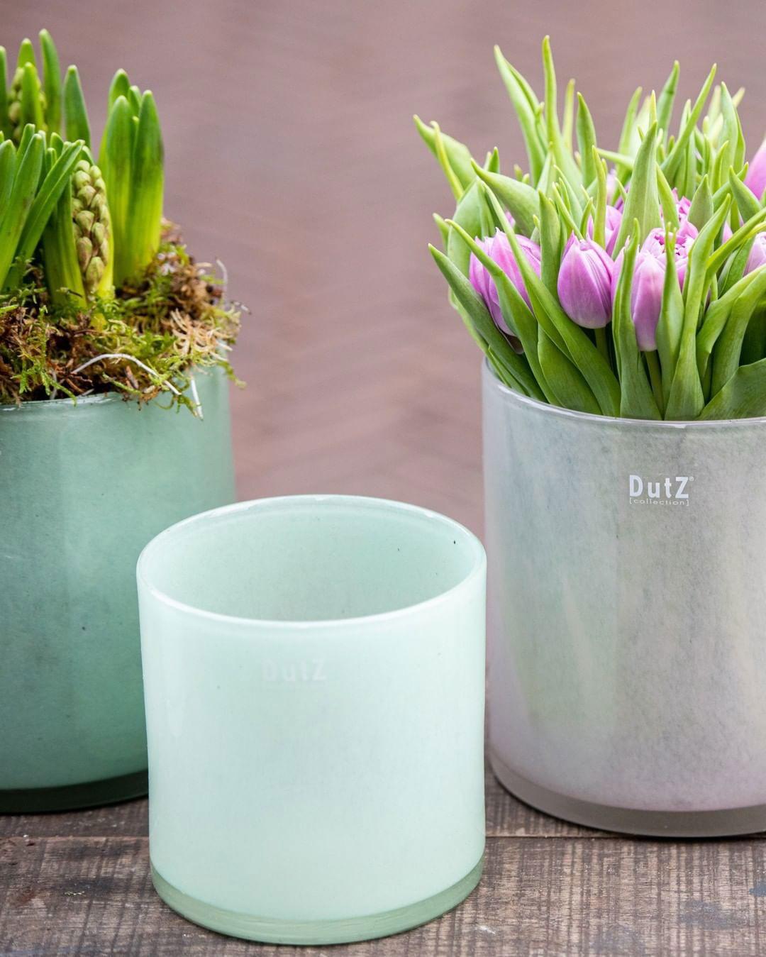 CYLINDER C1 Candleholder Votive - Mouthblown Glass by DutZ