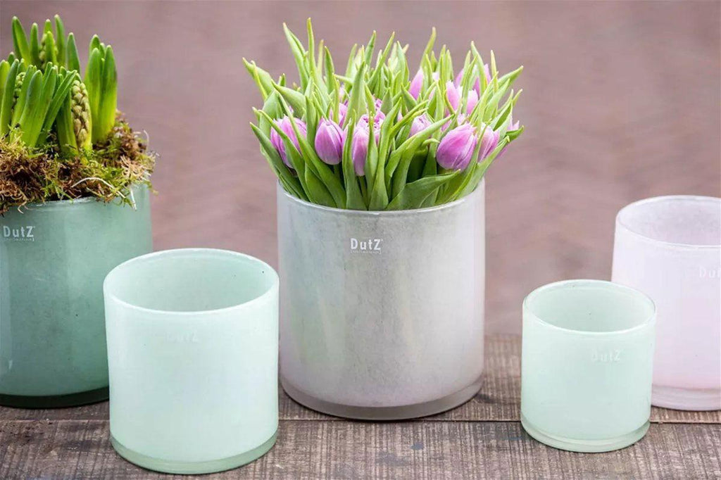 CYLINDER C1 Candleholder Votive - Mouthblown Glass by DutZ