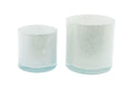 CYLINDER 6 Vase Pot - H18 D18 cm - mouthblown glass by DutZ