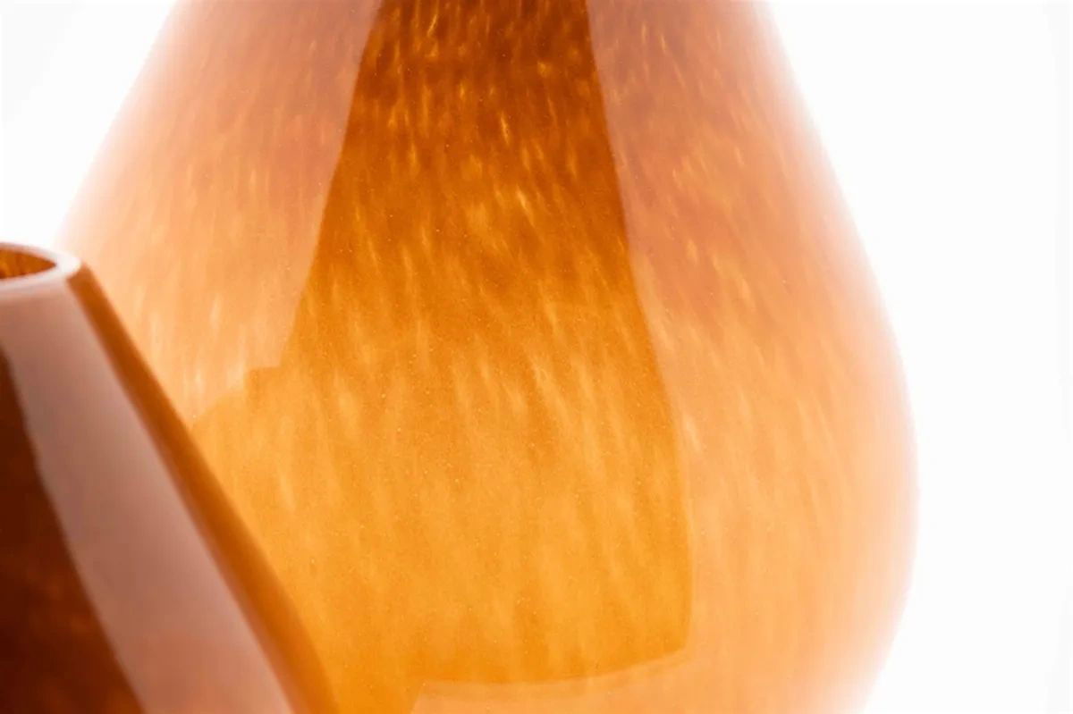 Vase DRUBA - H24 D24 cm - RUSTED BROWN  by DutZ