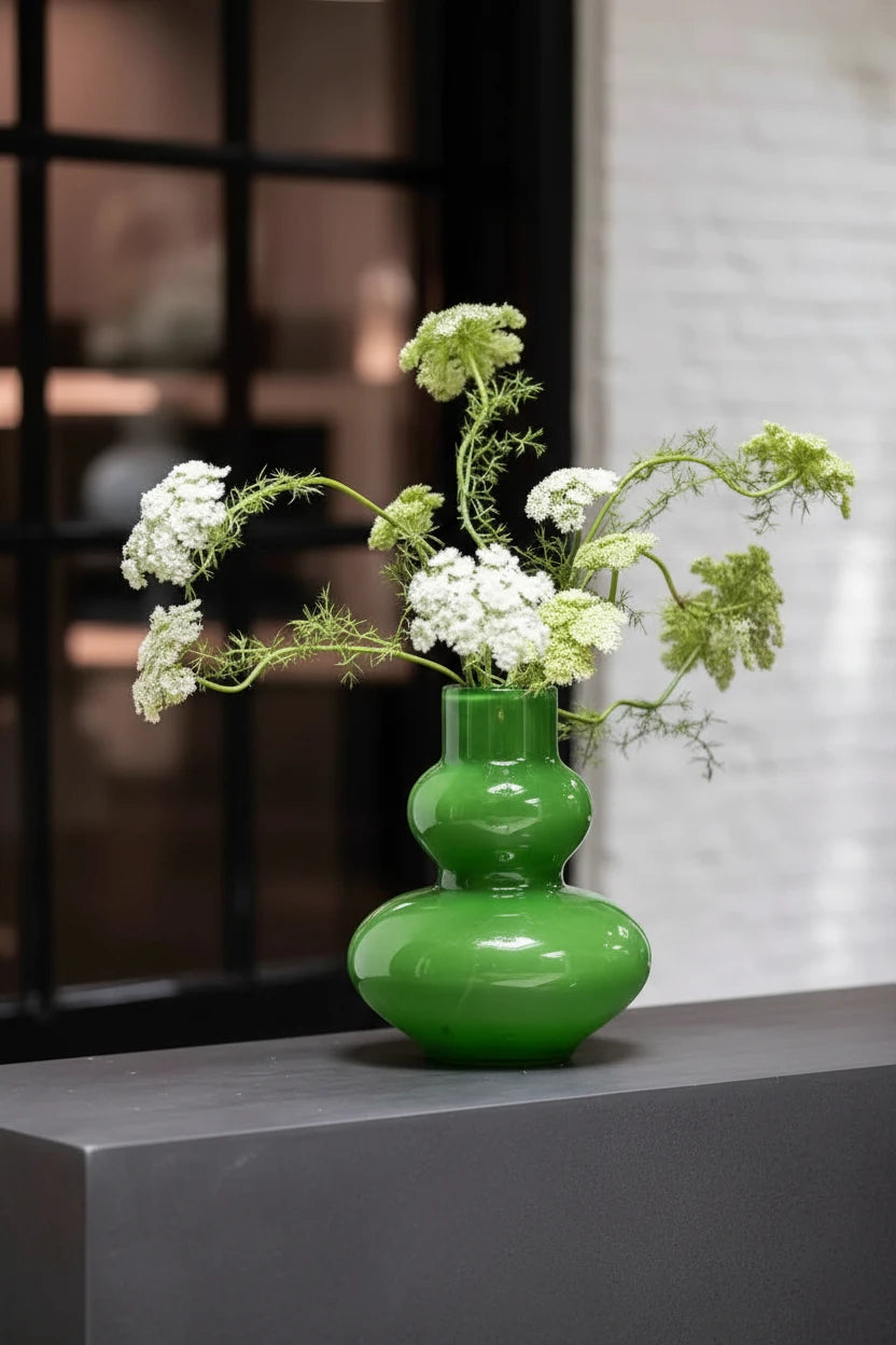 Vase Eldorado - JUNGLE GREEN Colour